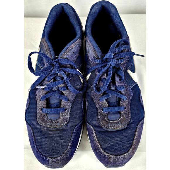 NIKE MEN'S VENTURE RUNNER – BLUE SUEDE & MESH SNEAKERS, SIZE 9 - Picture 3 of 11